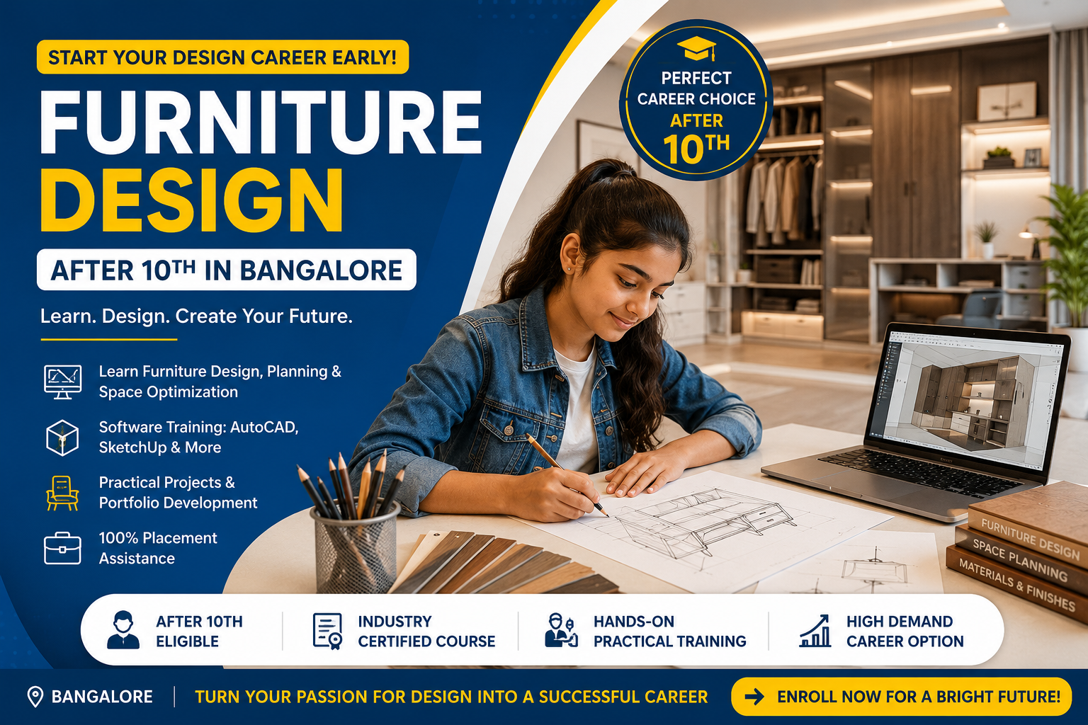 Furniture Design After 10th In Bangalore