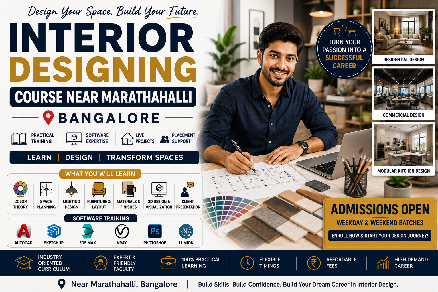 Interior Designing Course Near Marathahalli
