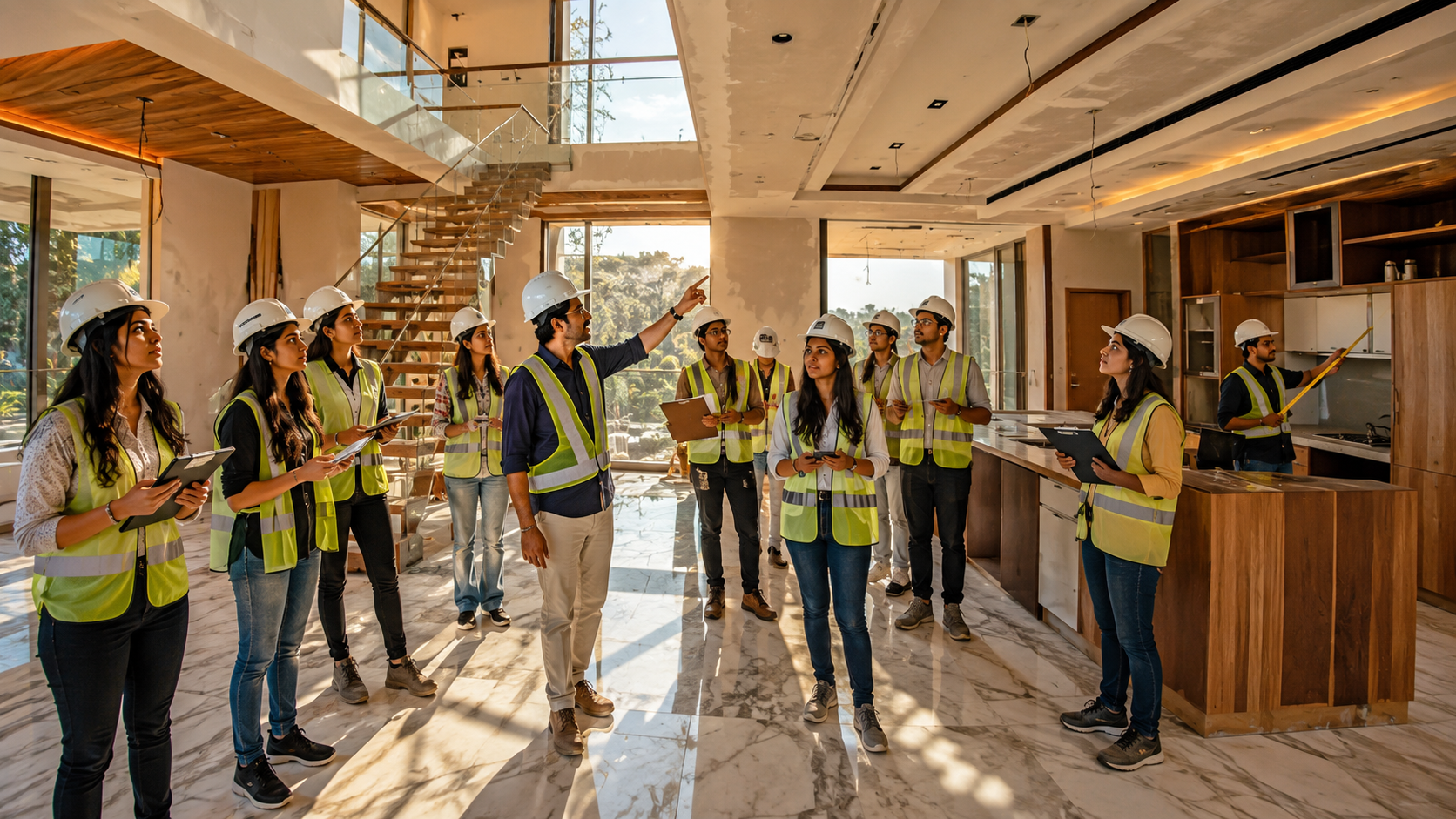 Live Interior Design Site Visit
