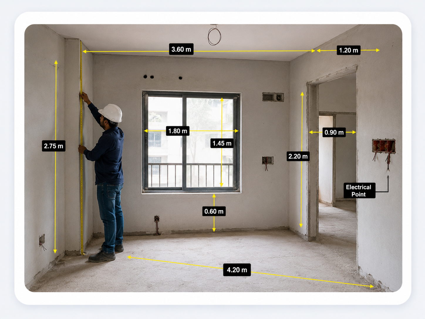 Interior Site Measurement Process