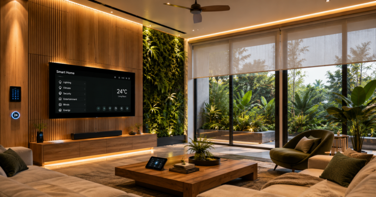 The Future of Interior Design in 2026 Why Modern Designers Need Skills in Smart Tech and Sustainability