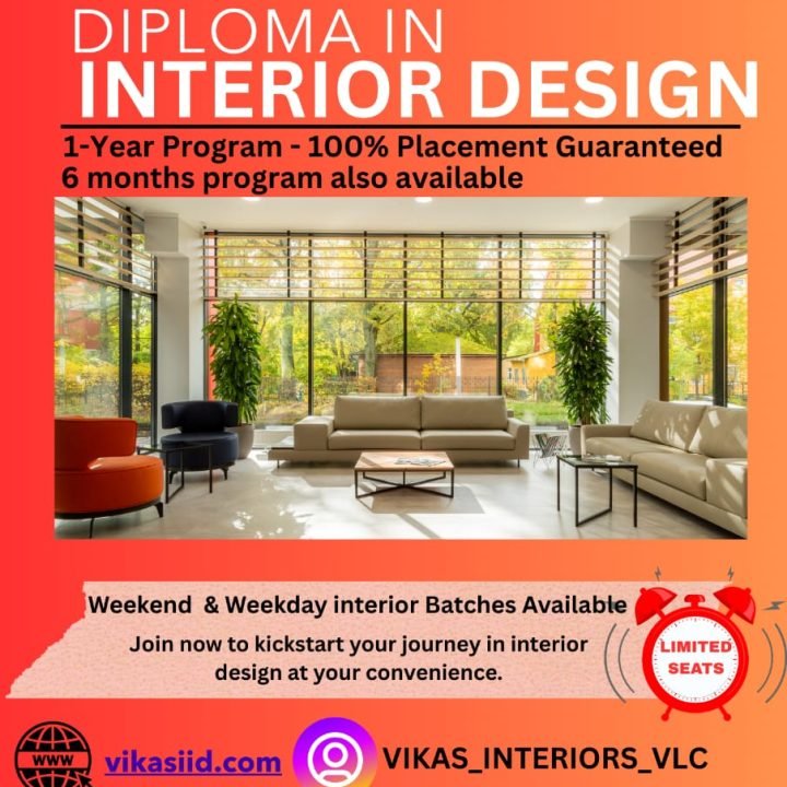 Master Diploma – Vikas Institue of Interior Design